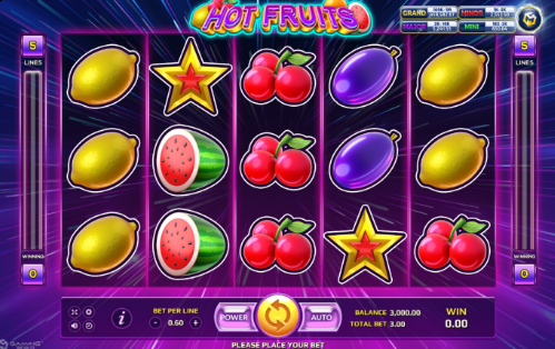 Hot Fruits SLOTXO BETFLIK68