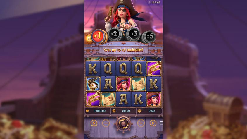 Queen of the Bountysเกม-สล็อต-PG-SLOTBETFLIK68